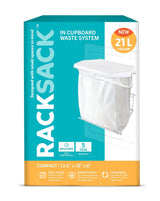 Rack Sack Expandable Kitchen Garbage Bag Holder, Fits 15-L or 21-L bags, Includes 5 bags M5B6 - product image 3