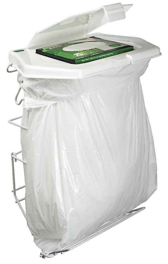 Rack Sack Expandable Kitchen Garbage Bag Holder, Fits 15-L or 21-L bags, Includes 5 bags M5B6 - product image 4