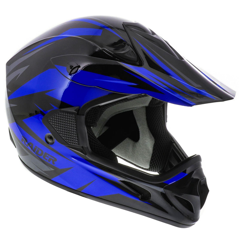 RX2 Adult Dirt Bike/ATV Helmet, Blue A7E9