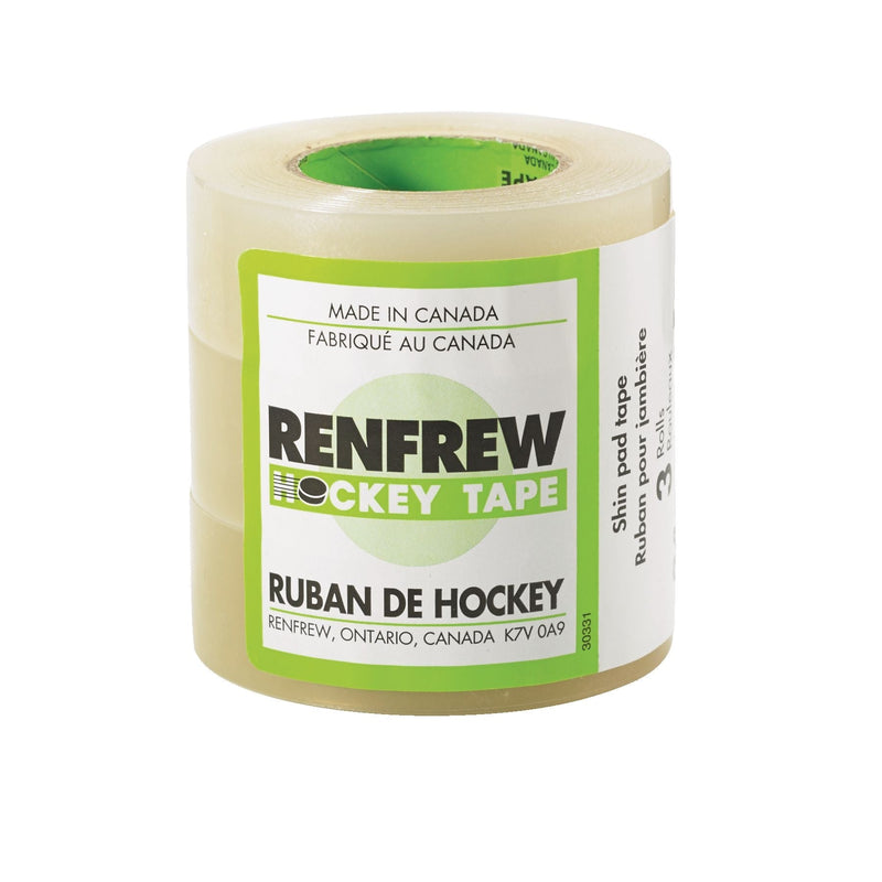 Waterproof Hockey Tape, Clear, 24-mm x 15-m, 3-pk Z6L1