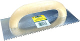 Steel Flat Top V-Notch Adhesive Trowel For Ceramic Tile/Flooring, 3/16 x 1/8-in G0F6 - product image 1