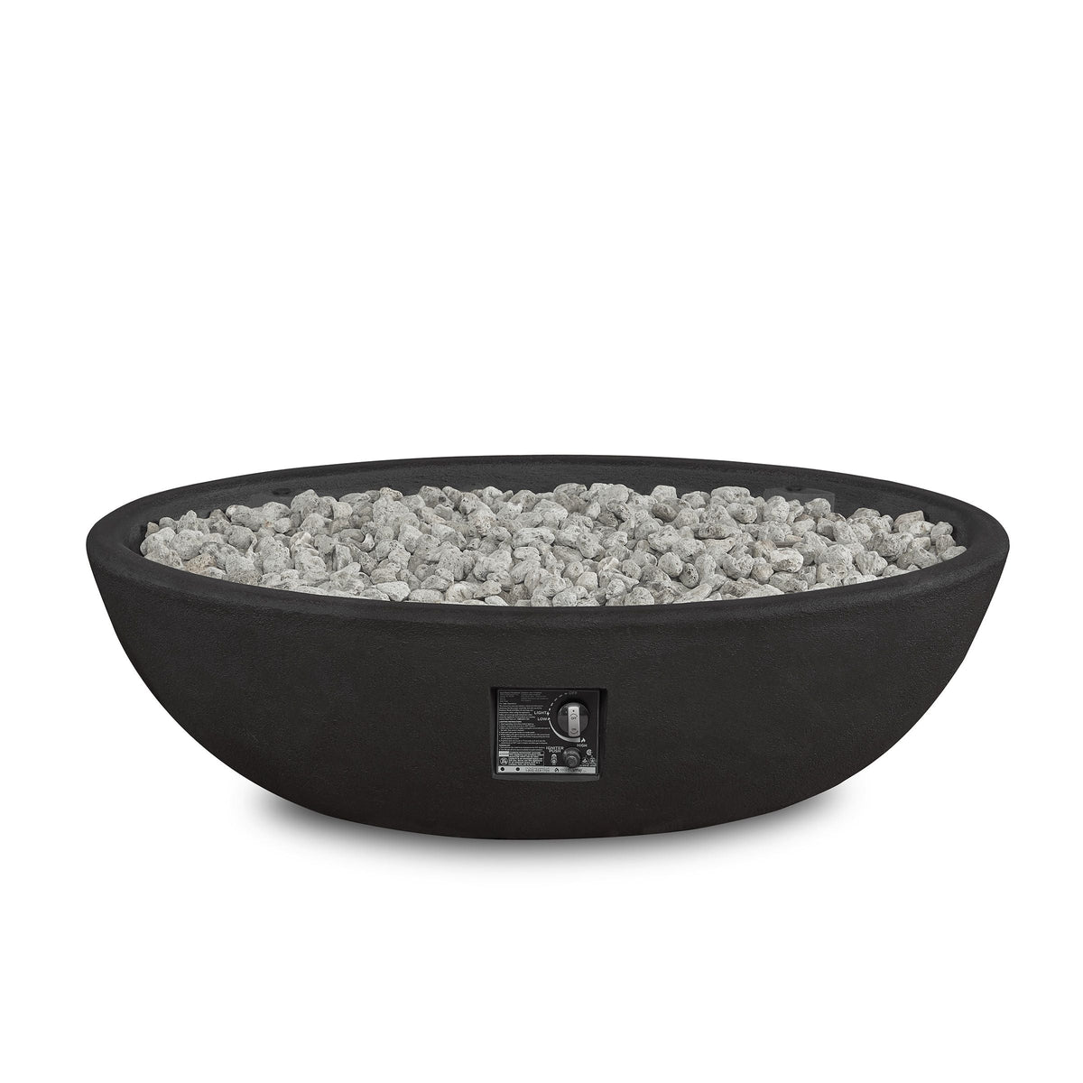 Oval Concrete Propane Fire Pit in Shale, 48-in Q0T2 - product image 2