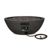 Round Concrete Gas Fire Pit in Shale, 36-in Q2S3 - product image 3