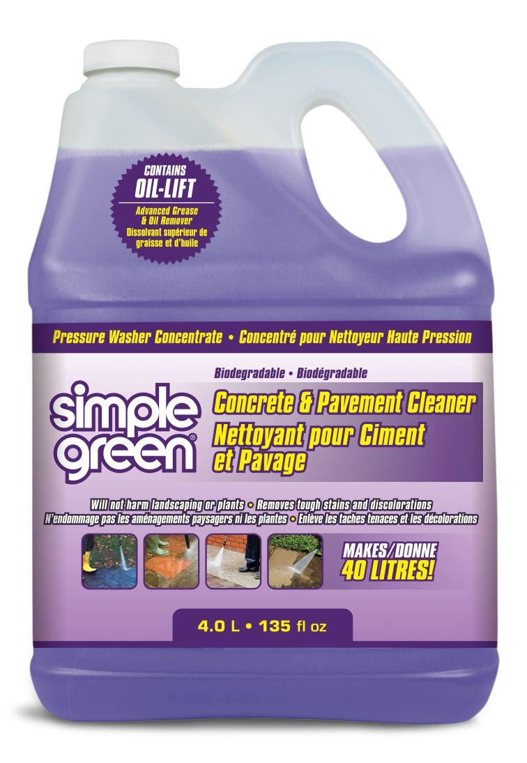 Green Concrete & Pavement Pressure Washer Detergent, 4L S1N8 - product image 2