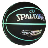 Highlight Foil Basketball, Black/Mint, Size 7 Y7T4 - product image 3