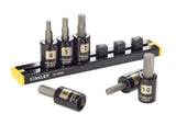 Professional Grade Black Chrome Hex Bit Socket Set, Metric, 6-pc N1E7 - product image 2