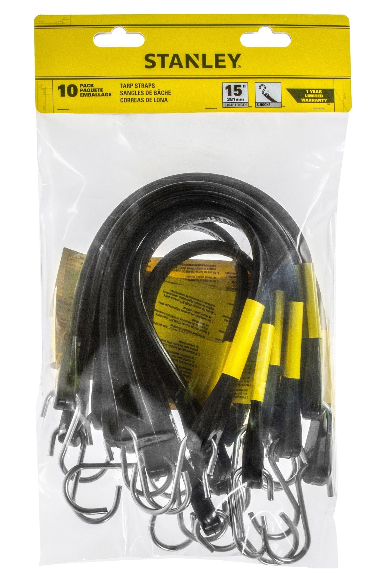 Tarp Straps, 15-in, 10-pk B0D2 - product image 2