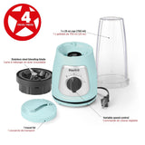 Personal Blender with Locking Lid, Light Blue I8Q5 - product image 2