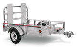 Galvalume Plus Open Rail Trailer, 4-ft x 6-ft L2Y5 - product image 1