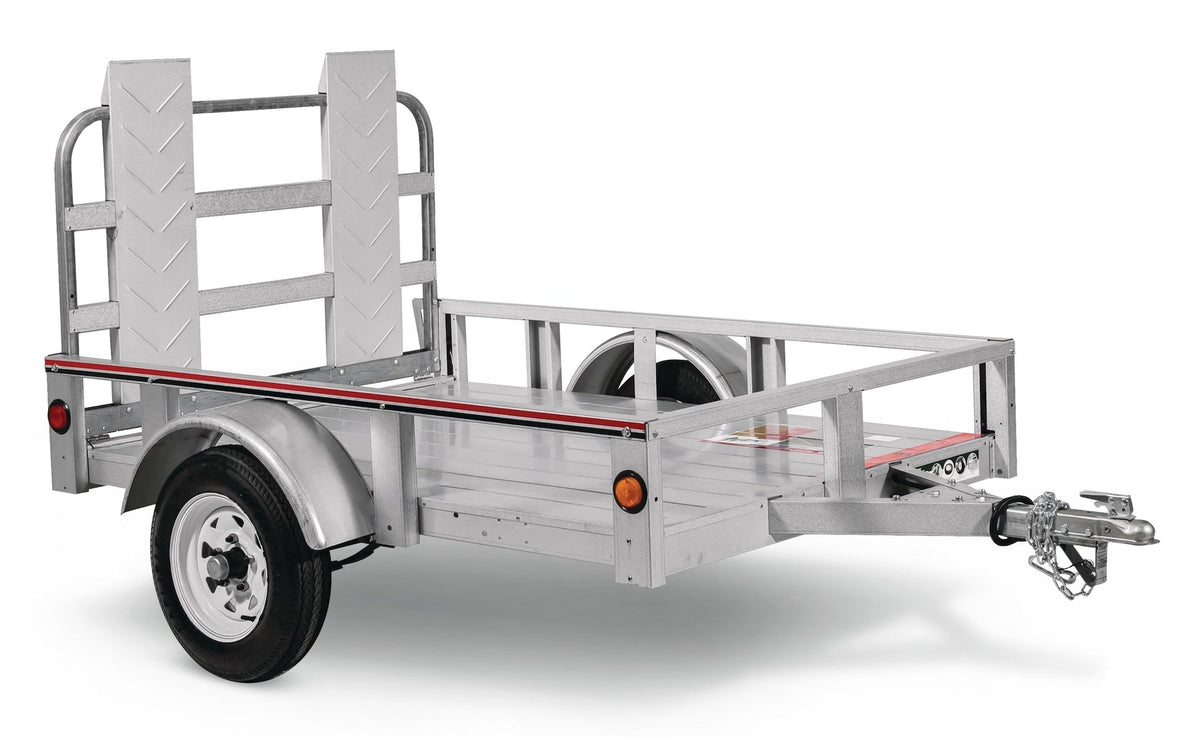 Galvalume Plus Open Rail Trailer, 4-ft x 6-ft L2Y5 - product image 1