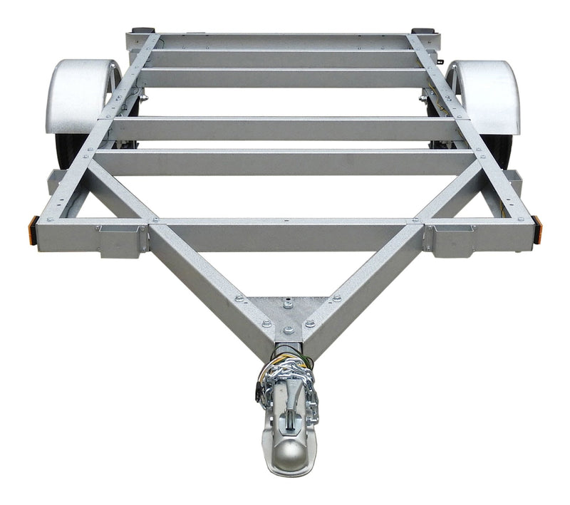 Galvanized Kit Trailer, 4-ft x 8-ft D3E3