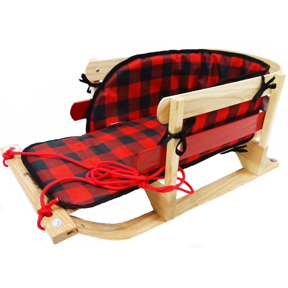 Alpine Slasher Winter Seat Pad Cushion For Traditional Wooden Baby Sleigh/Sled S4V7 - product image 3