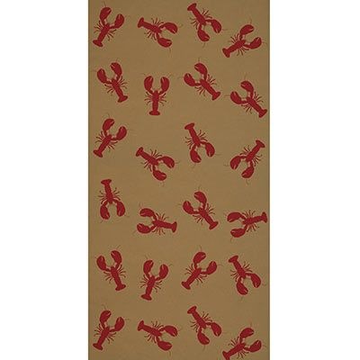 Summer Lobster Kraft Paper Table Roll, 24 x 50-in N7V9
