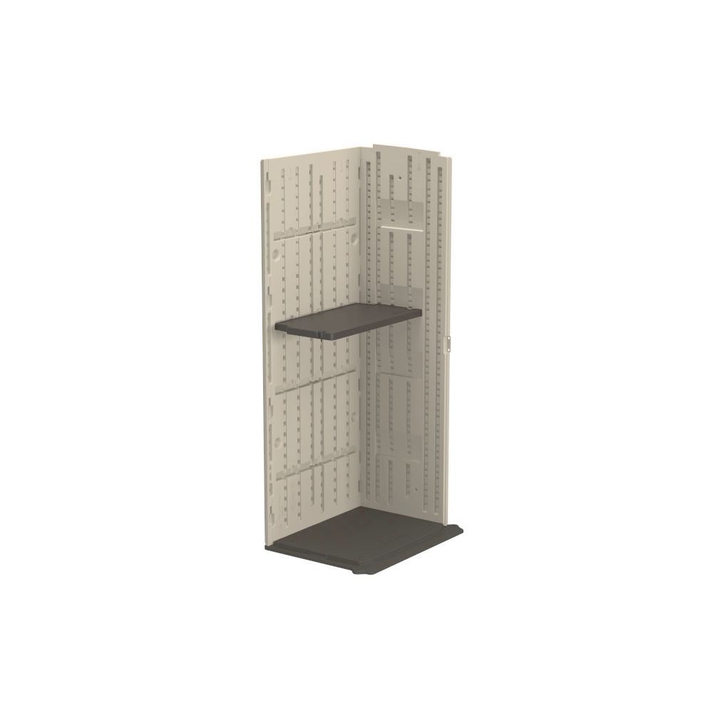 Vertical Resin Shed Shelf Kit, 30-lb Capacity X5X9 - product image 1