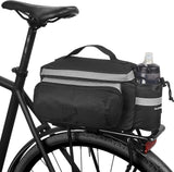 Rack Top Bike Bag withAluminum Foil & Reflective Strip, 8L, Black R6R4 - product image 3