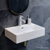Claire Rectangle Wall-Mount Bathroom Sink, 24-in F3P8 - product image 6