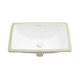 Plaisir 18.5 Rectangular Under-Mount Bathroom Sink Z6W7 - product image 1