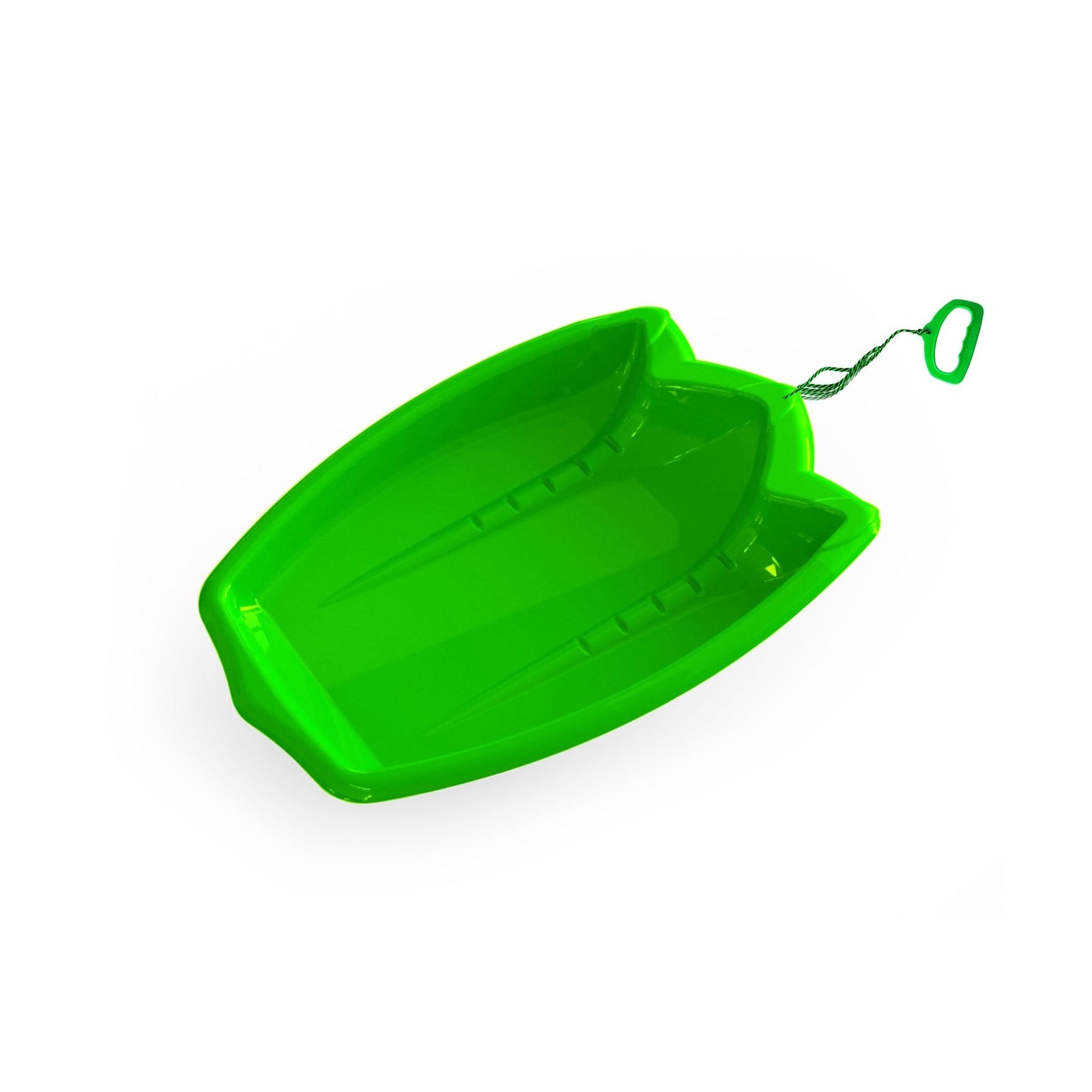 Dinosaur Paw Kids' 1-Person Plastic Winter Snow Sled/Toboggan with Tow Rope A8H5 - product image 1