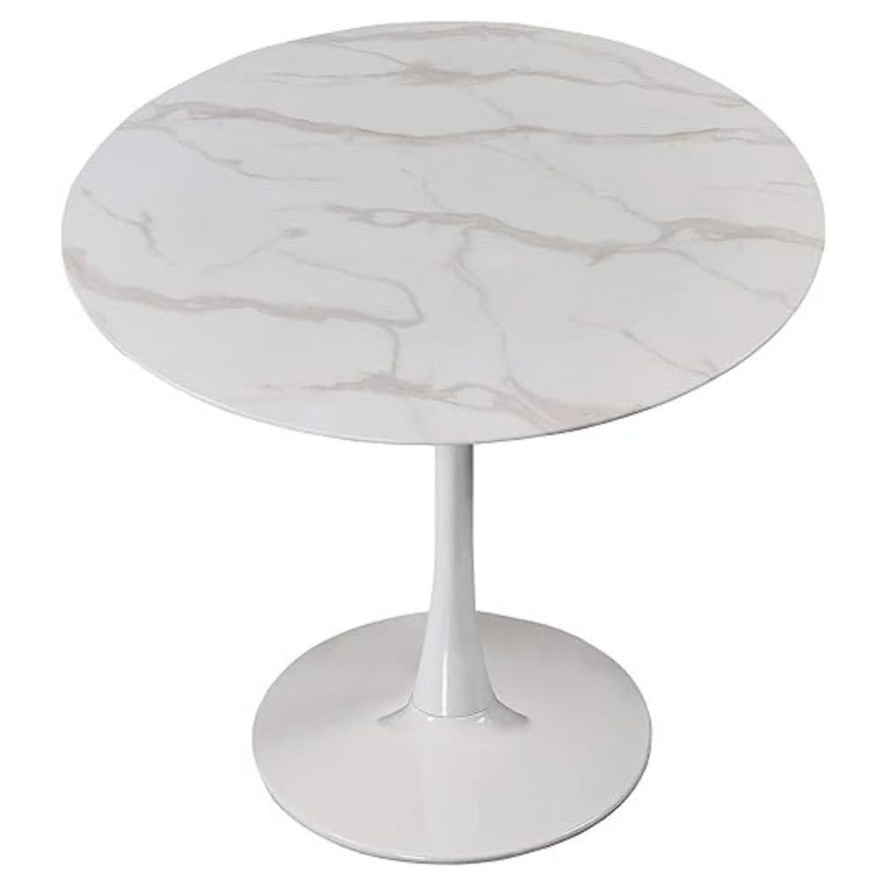 Me Home Leo Faux Marble Dining Table Tulip Base R6P0 - product image 3