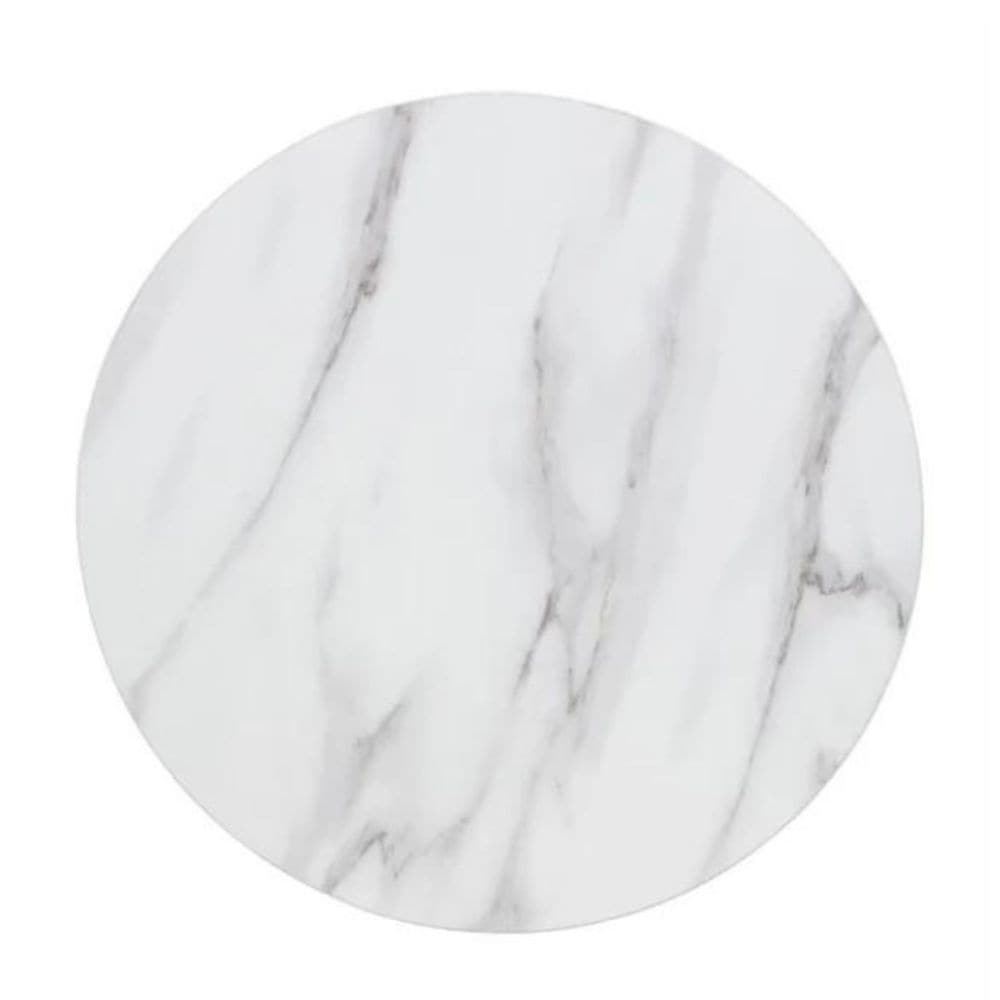 Me Home Leo Faux Marble Dining Table Tulip Base R6P0 - product image 4