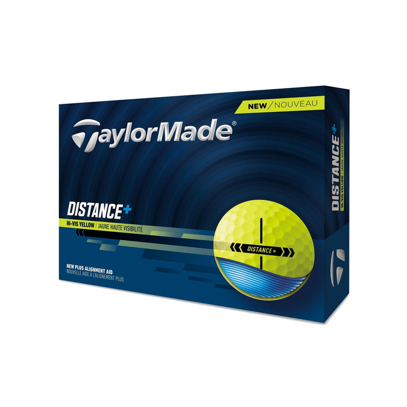 Distance+ Golf Balls, Yellow, 12-pk T6O9