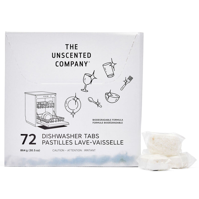 The Unscented Company Dishwasher Tabs, 72-ct B4O0