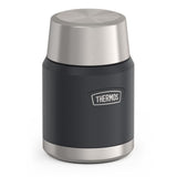 Stainless Steel Food Storage Flask Jar with Spoon, 16-oz (491-mL), Various Colours D7K9 - product image 1