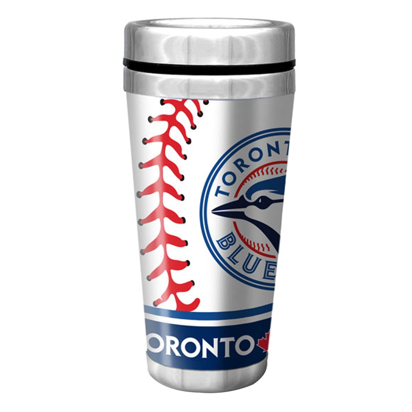 Toronto Blue Jays Stainless Steel Travel Mug For Baseball Fans/Collectors, 16-oz E4R9 - product image 2
