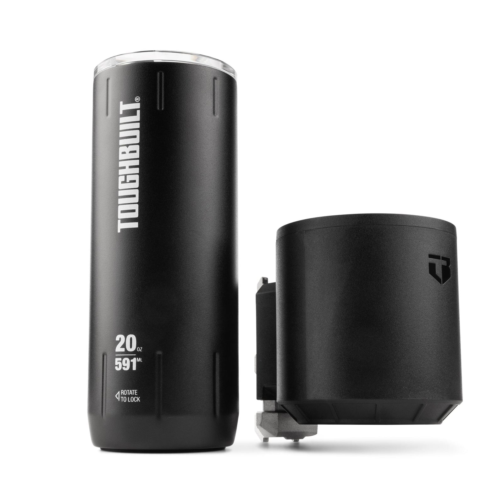 StackTech Stainless Steel Tumbler & Holder, 20-oz J7Q4 - product image 1