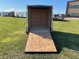 5 x 8-ft Enclosed Trailer with Ramp Door, White G2U3 - product image 5