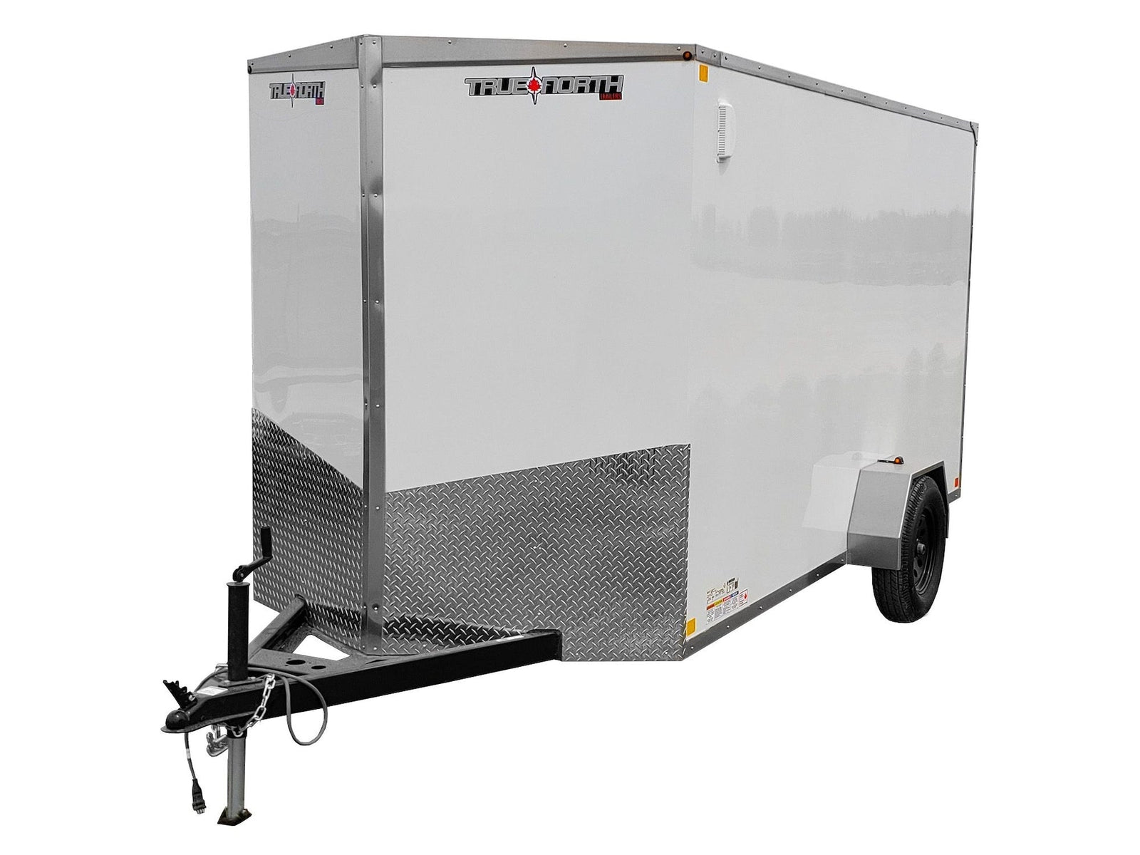6 x 12-ft Enclosed Utility Trailer with Ramp Door O8B7 - product image 2
