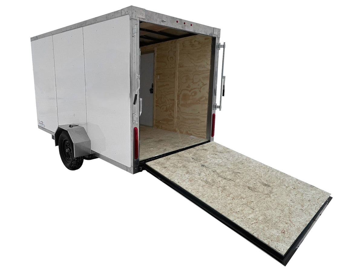 6 x 12-ft Enclosed Utility Trailer with Ramp Door O8B7 - product image 5