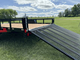 77-in x 12-ft Utility Trailer With Gate, Black Y9U6 - product image 6