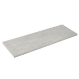 type A Floating Wall Shelf Board, Grey Concrete, 12 x 24-in V1O5 - product image 1