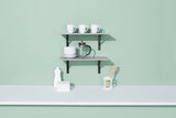 type A Floating Wall Shelf Board, Grey Concrete, 12 x 24-in V1O5 - product image 3