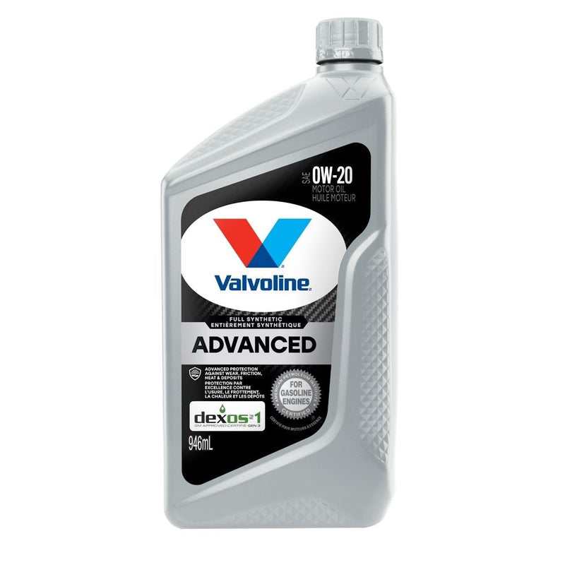 0W20 Advanced Synthetic Engine/Motor Oil, 946-mL H6N5