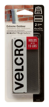 Industrial Strength Extreme Heavy Duty Outdoor Strips, 15-lbs, 4-in x 2-in, 2-pk H6A0 - product image 1