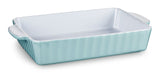Large Rectangular Ceramic Baking Dish, Blue S1M2 - product image 1