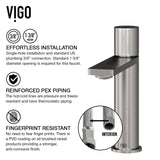 Lorca ConcretoStone Grey Bathroom Sink/Basin Set with Gotham Faucet and Rectangular Vessel S4D2 - product image 6