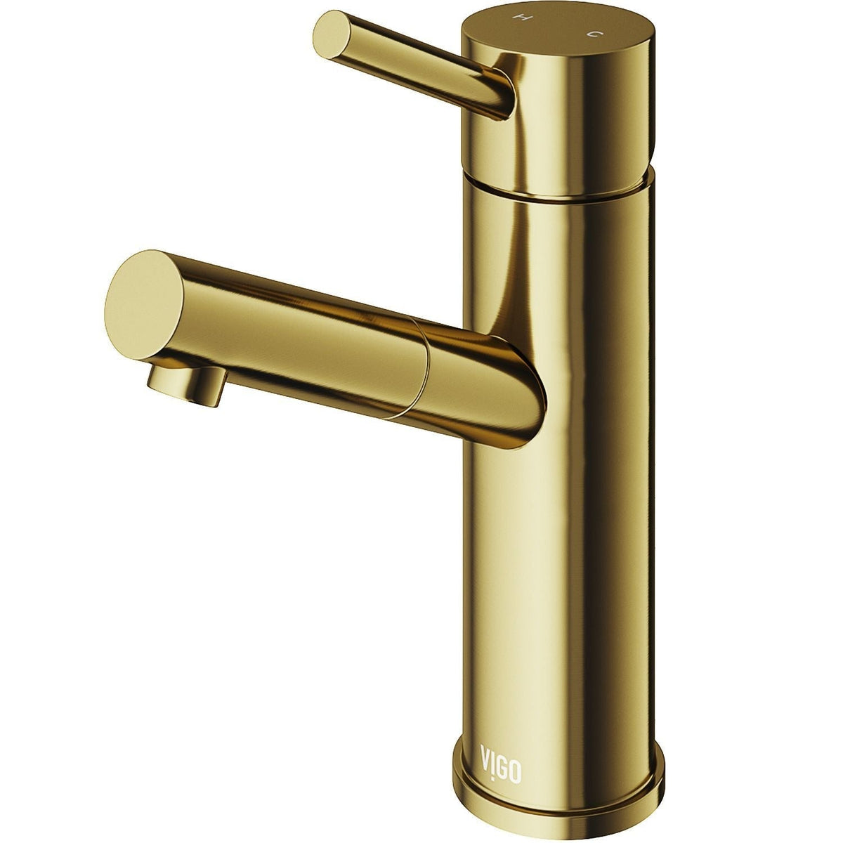 Noma Single Handle Single Hole Bathroom Sink Faucet, WaterSense Certified, Matte Gold E6L7 - product image 2