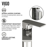 Norfolk Single Handle Vessel Bathroom Sink Faucet, WaterSense Certified, Brushed Nickel F5C4 - product image 3