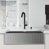 Oxford Single Farmhouse Kitchen Sink, 36-in x 21-in J1X2 - product image 8