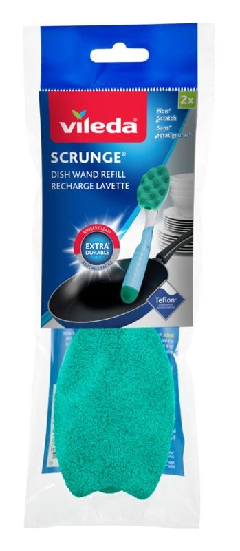 Scrunge Multi-Use Sponge Dishwand Refills, 2-pack F1E8 - product image 1
