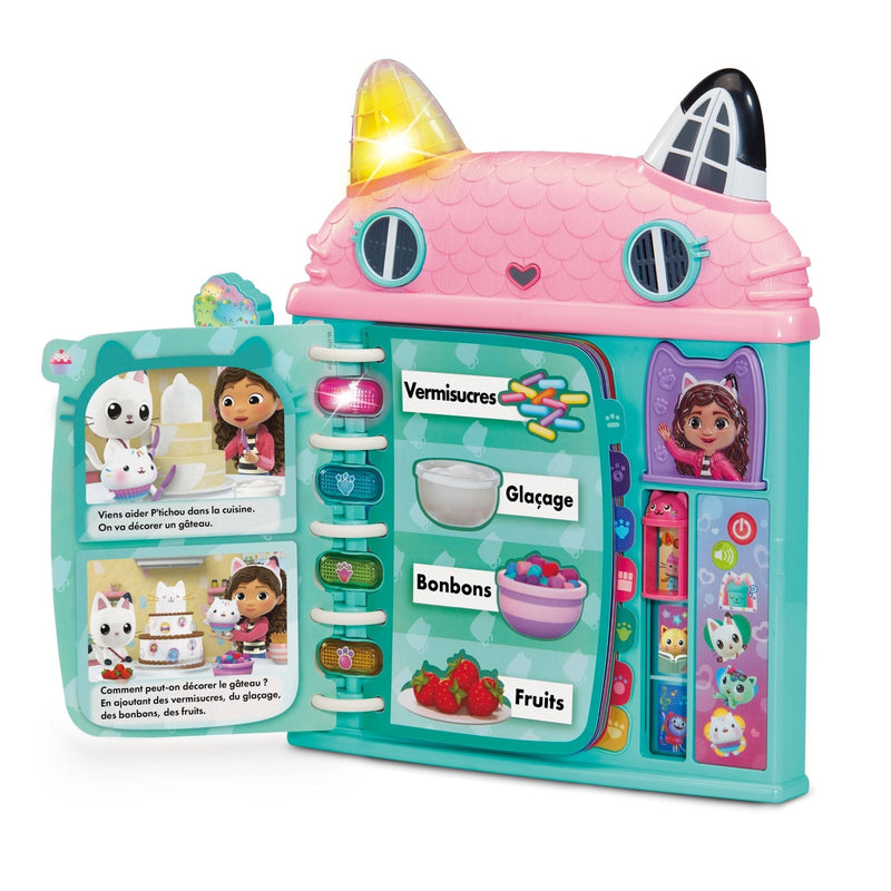 Gabby's Dollhouse Cat-a-Vator Discovery Book, French A6S2