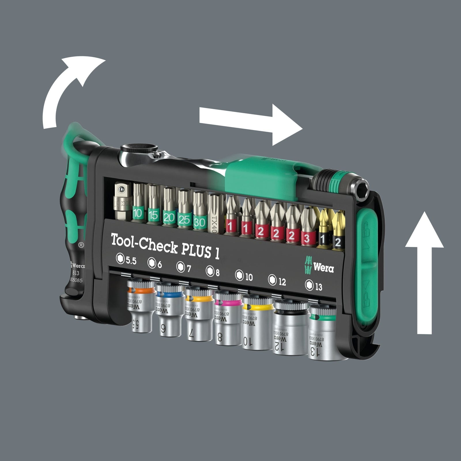 Tool-Check Plus Set for Manual & Machine Use, Metric, 39-pc P3W7 - product image 5