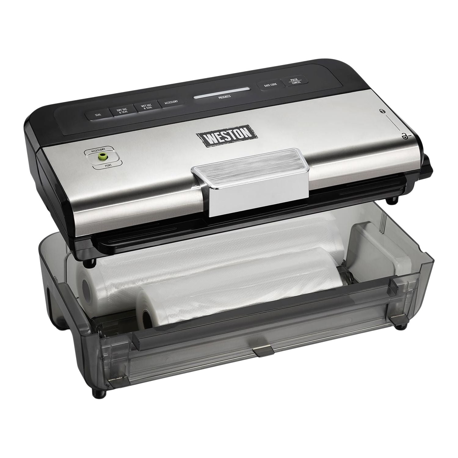 Wet & Dry Sealer 11-in Vacuum Sealer With Date Code Stamp, Black R6I8 - product image 1