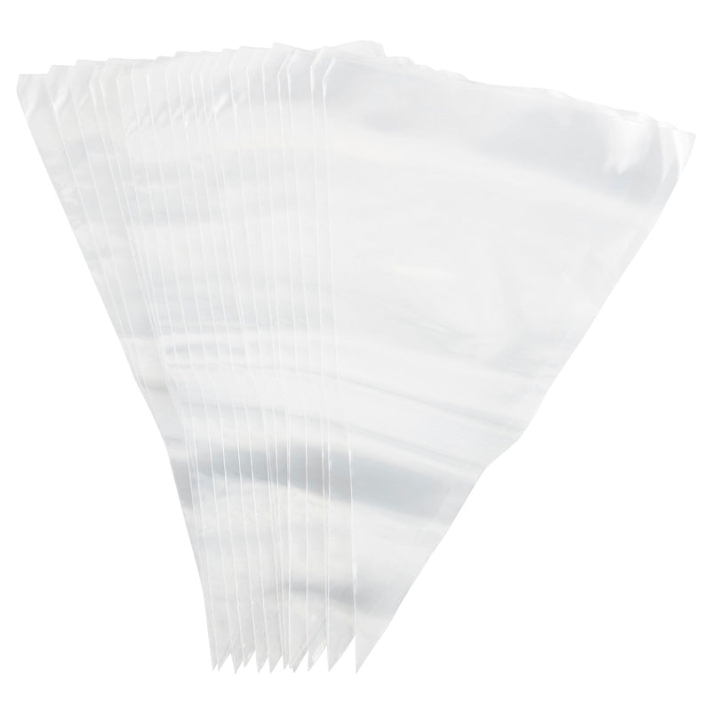 Disposable Piping Decorating Bag, Clear, 24-pk, for Baking/Cake Decoration B4X1