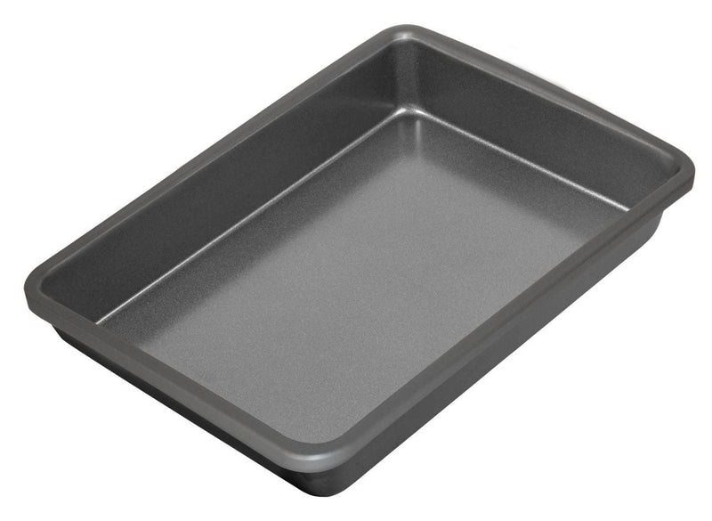 Grey Non-Stick Oblong Baking Pan, 13x9x2-in H4H6