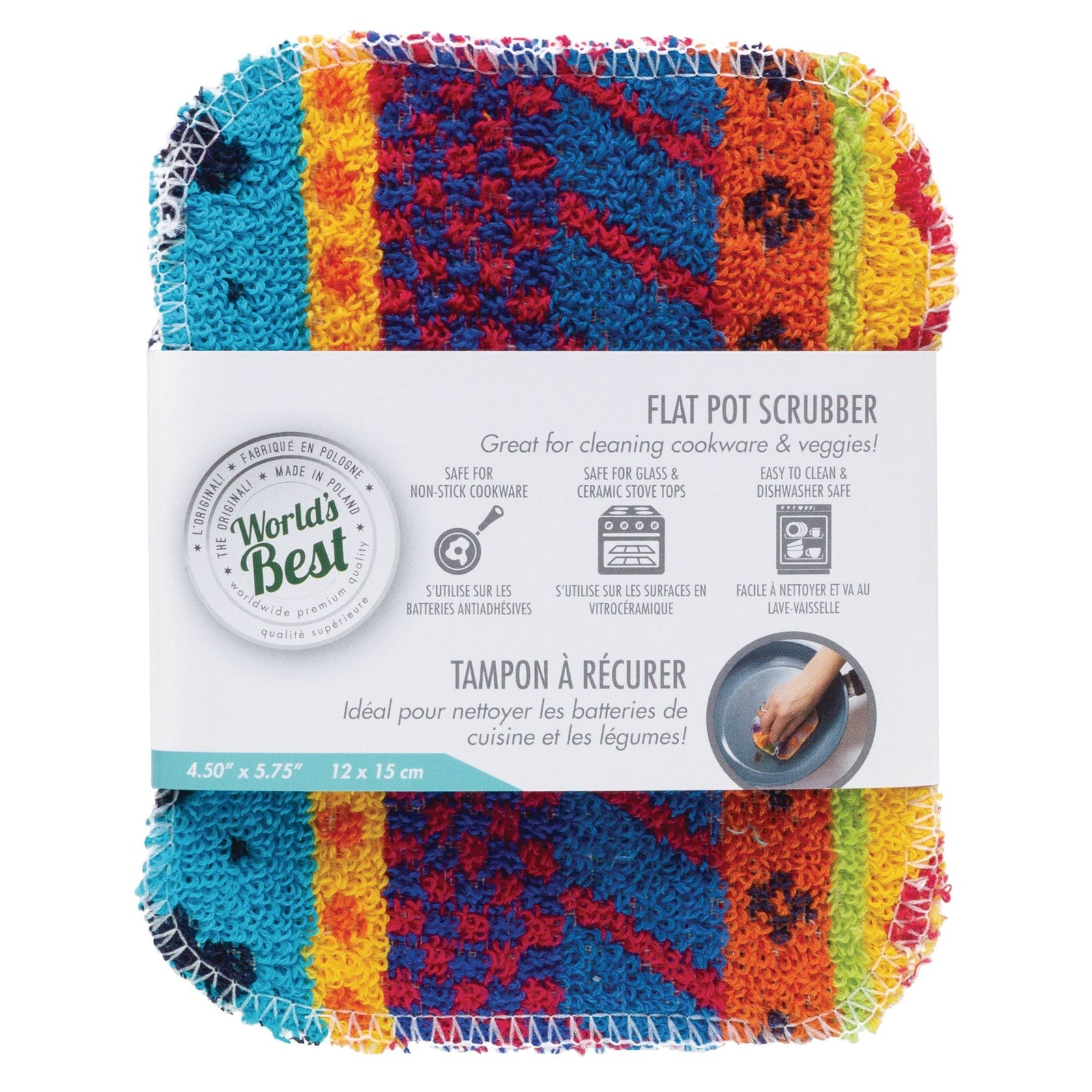 Best Flat Pot Scrubber, 1-pk X8V6 - product image 1