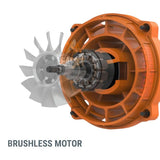 WG543.9 Nitro 20V Power Share Cordless LeafJet Blower with Brushless Motor, Tool Only I0D5 - product image 2
